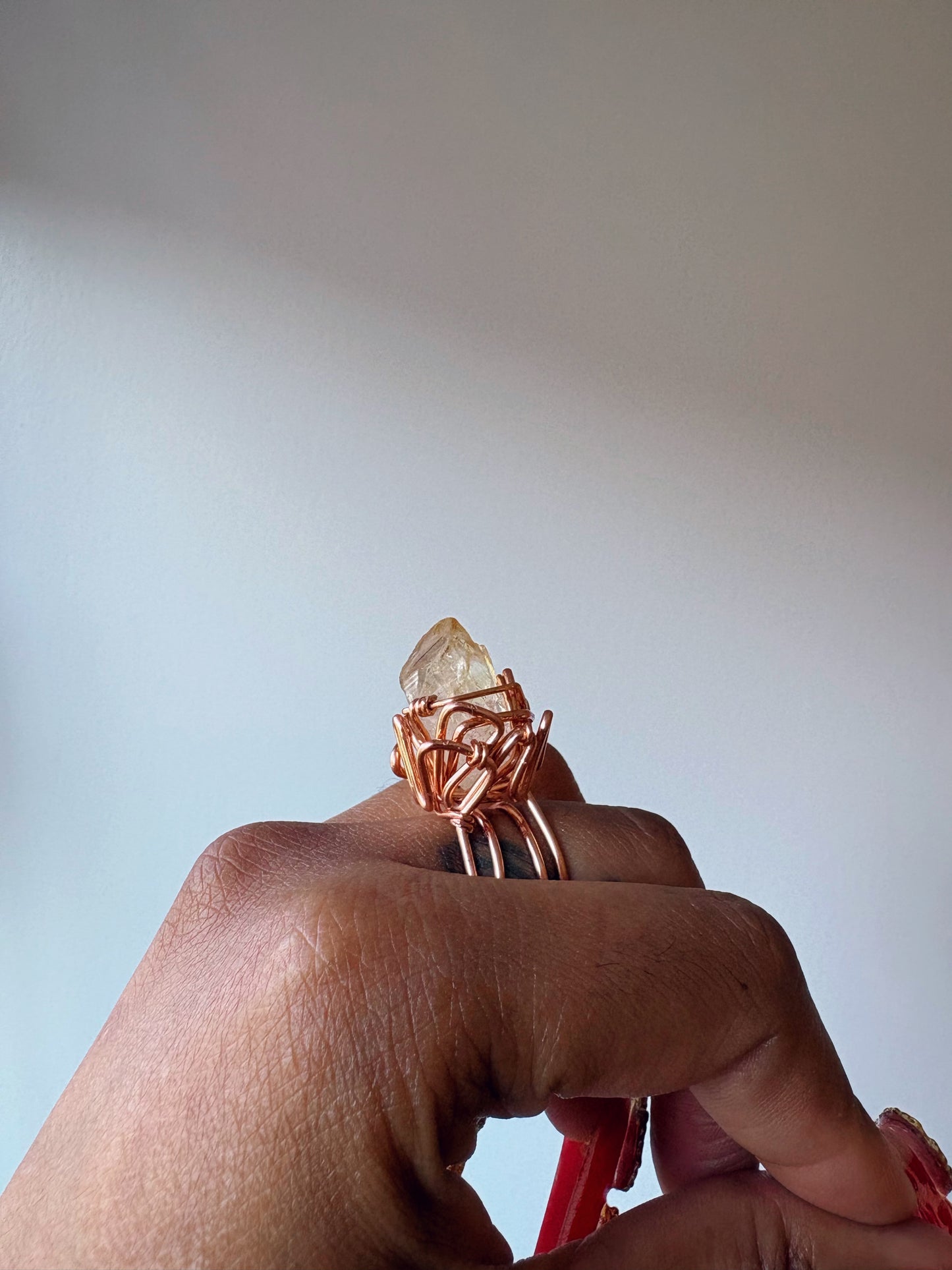 New Citrine Ring