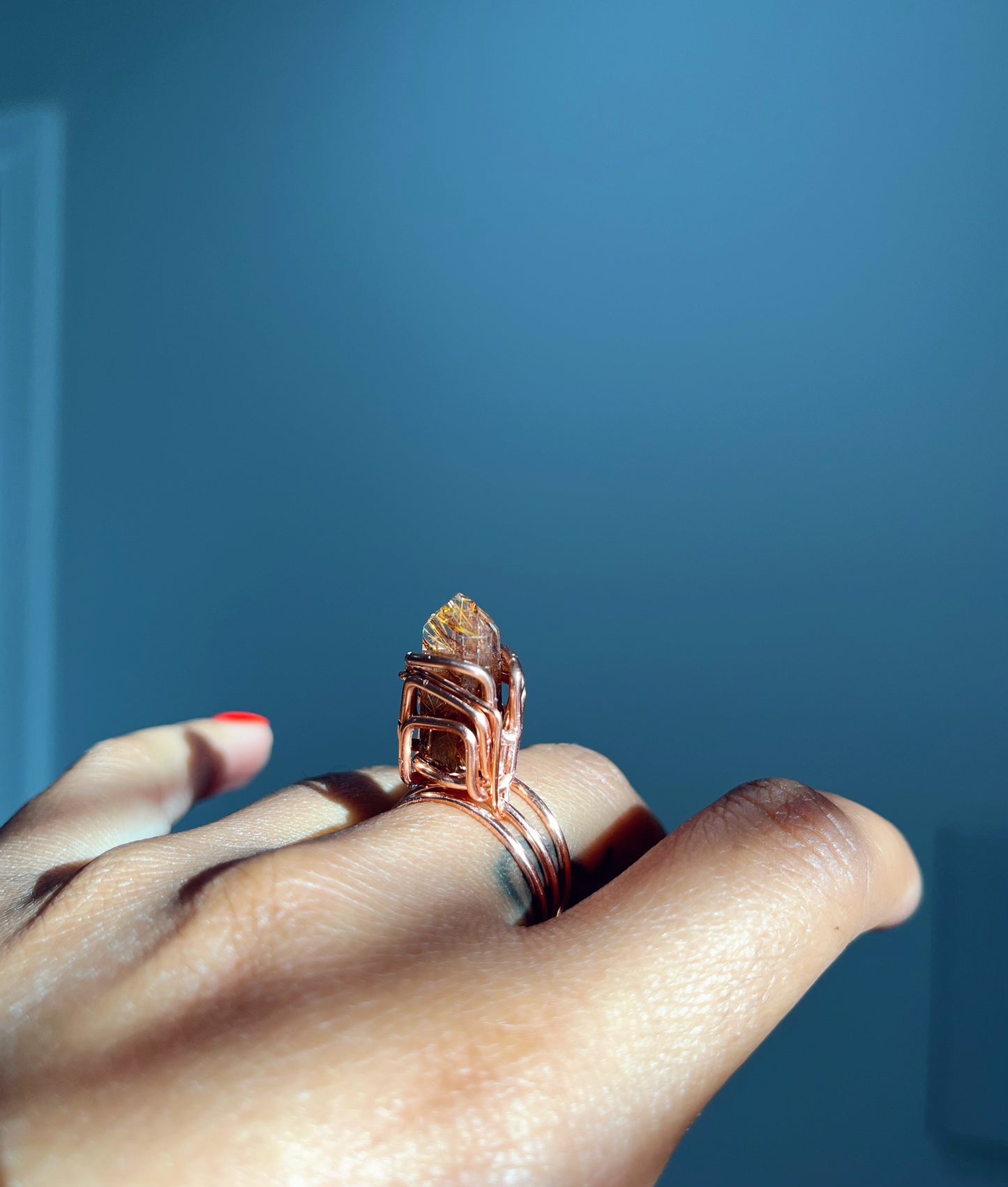 Rutilated Quartz Ring 2