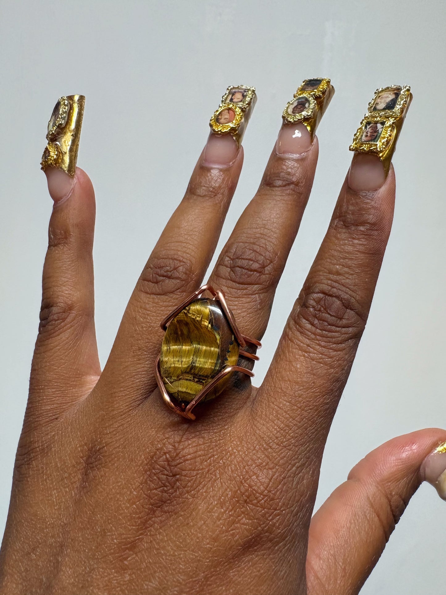 Tiger eye Magic Ring