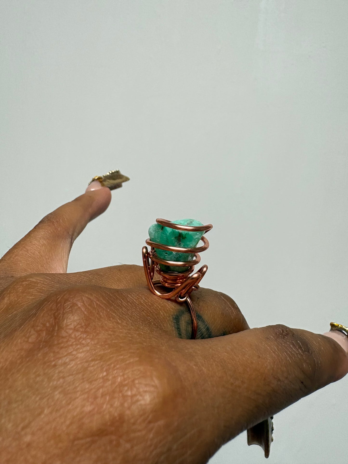 Chrysoprase Ring