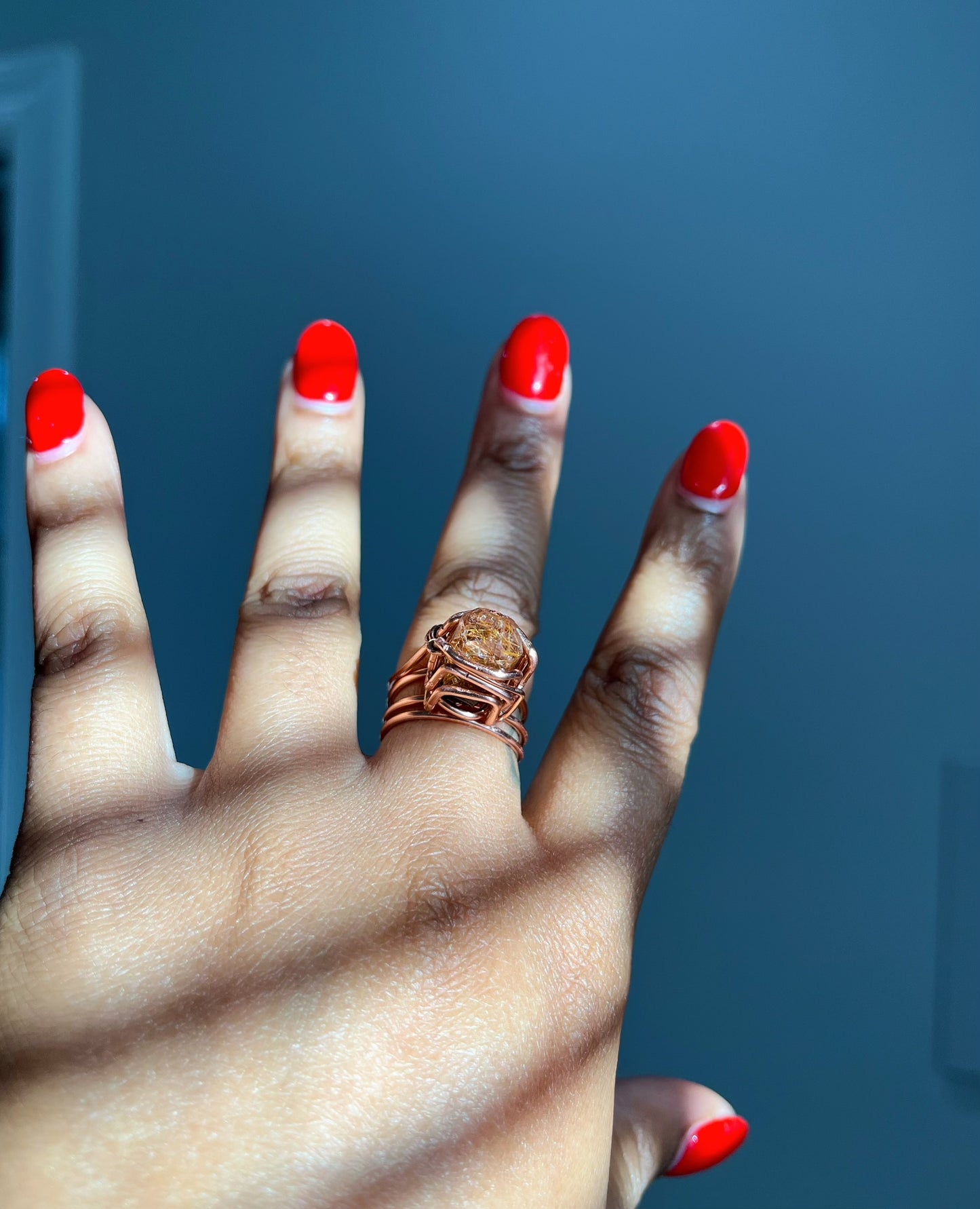 Rutilated Quartz Ring 2
