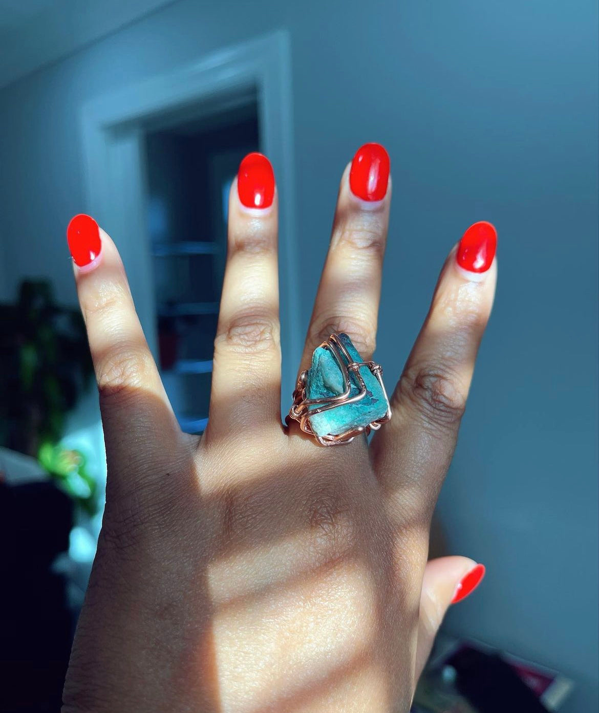 Chrysocolla Ring