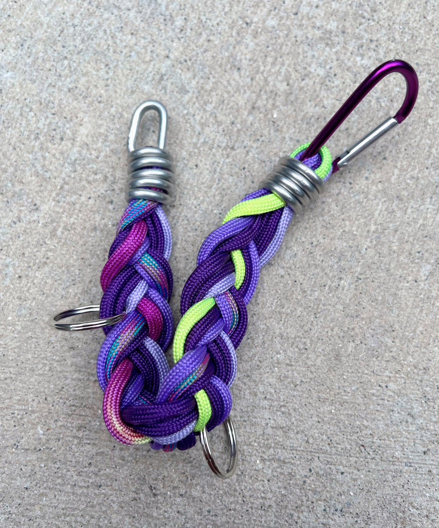Purple keychain