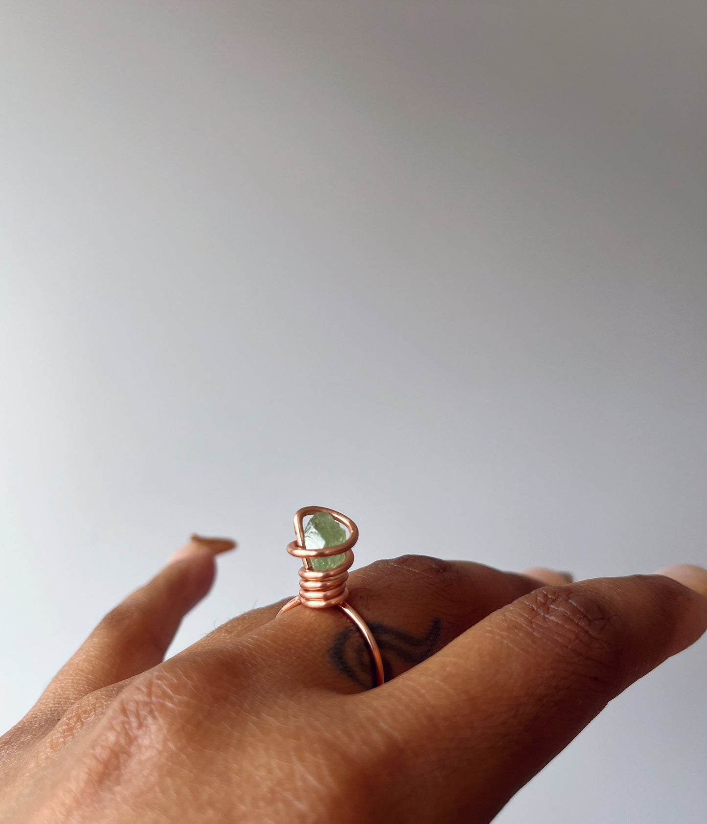 Diopside Ring