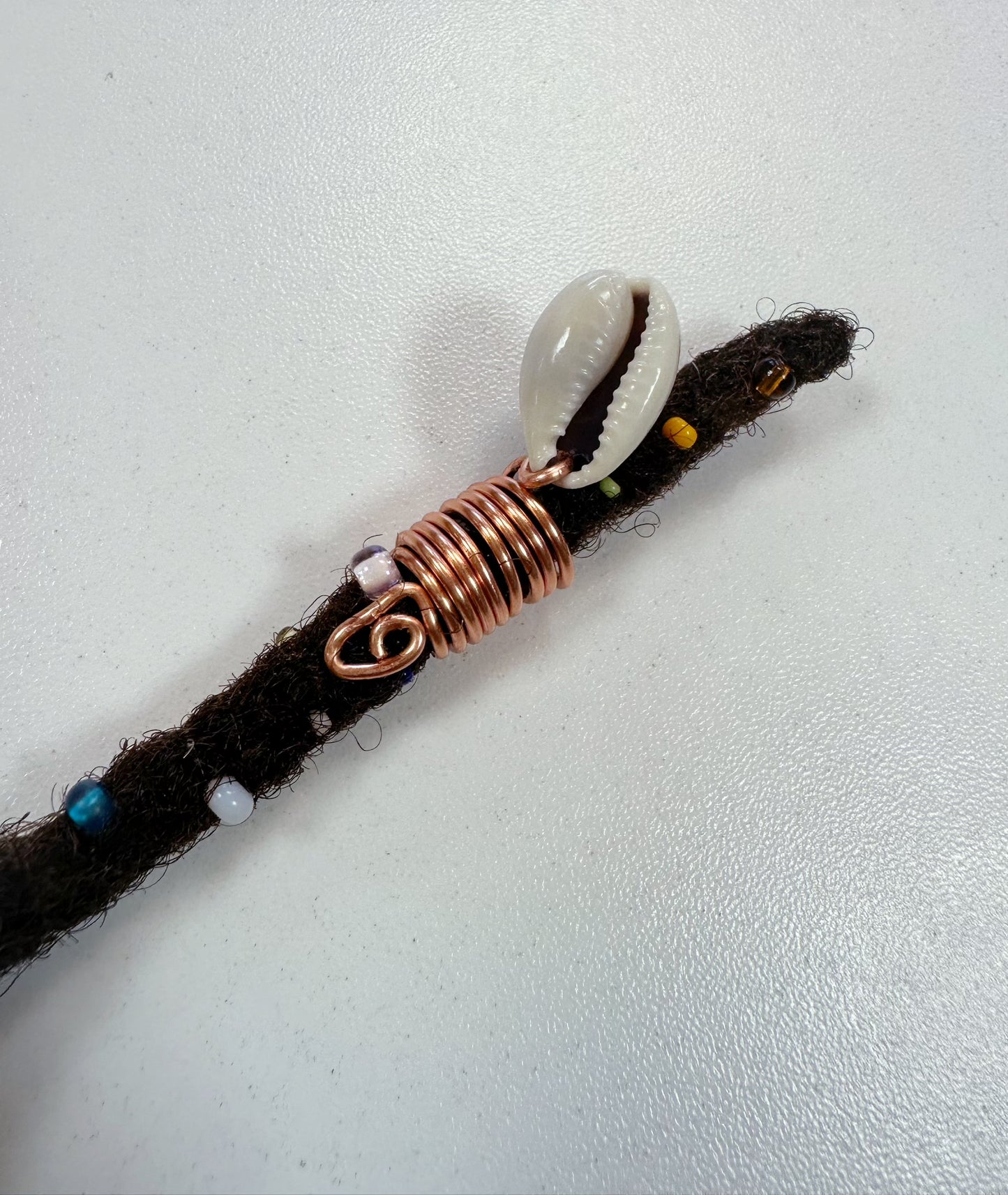 Seashell hair jewelry
