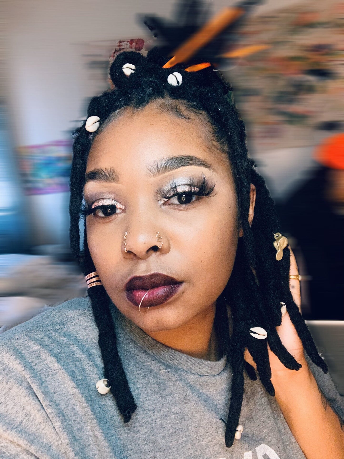 Faux nose ring (set of 4)