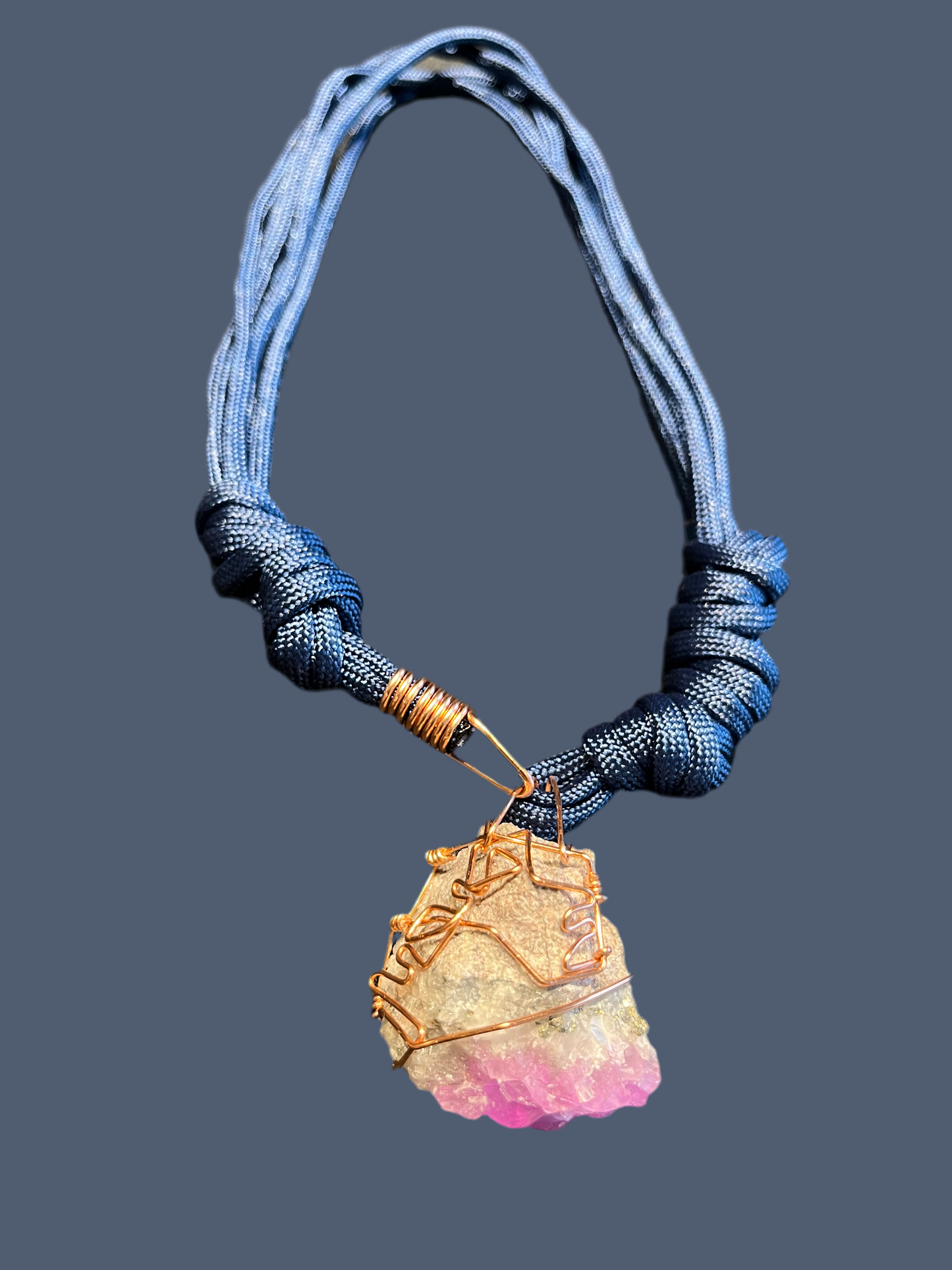 Colbalton Calcite Necklace