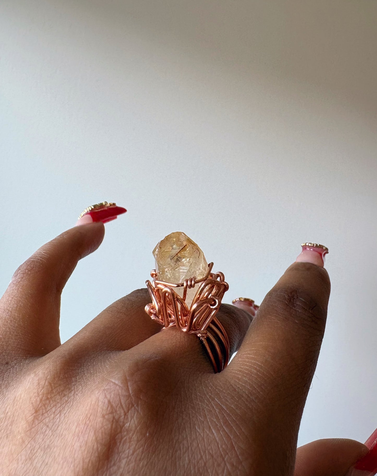 New Citrine Ring