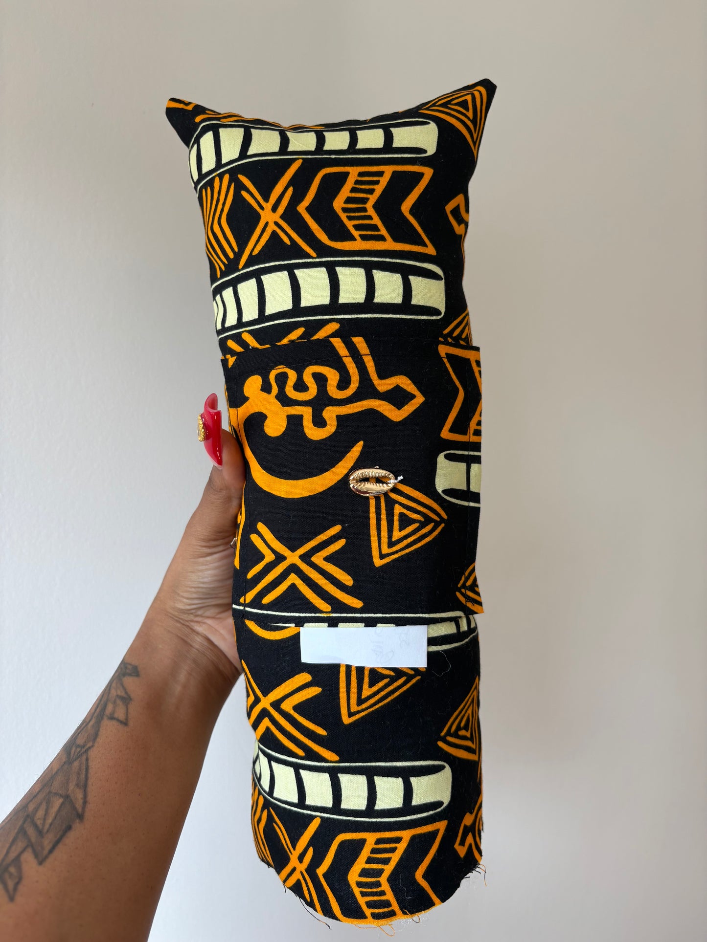 Black Prayer Pillow