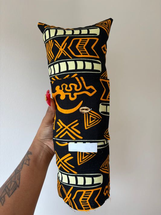 Black Prayer Pillow