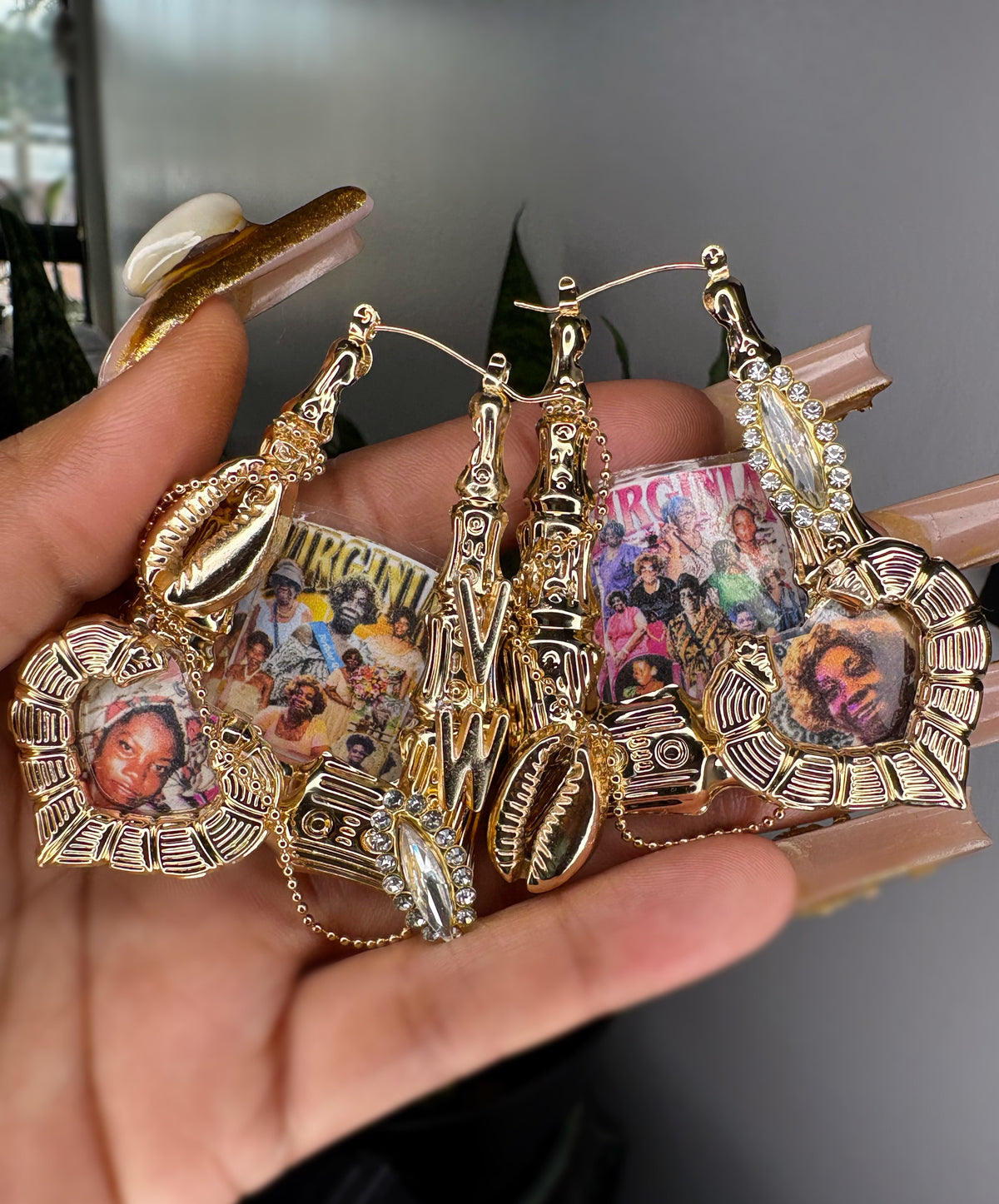 Custom Hoochie Earrings