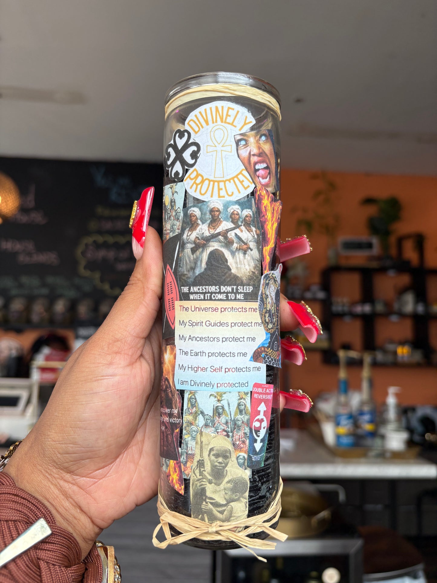 Heavy Protection Candle
