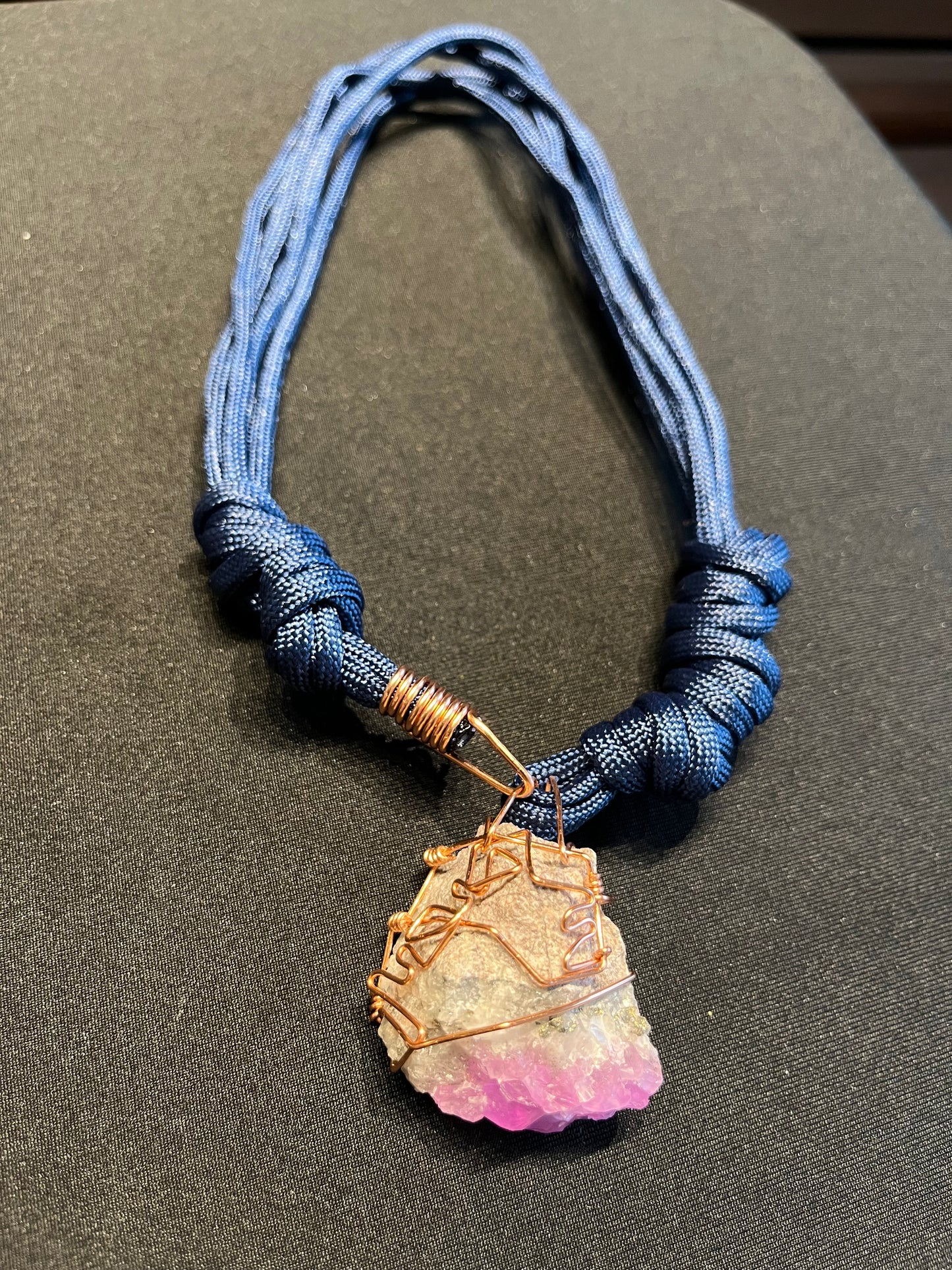 Colbalton Calcite Necklace