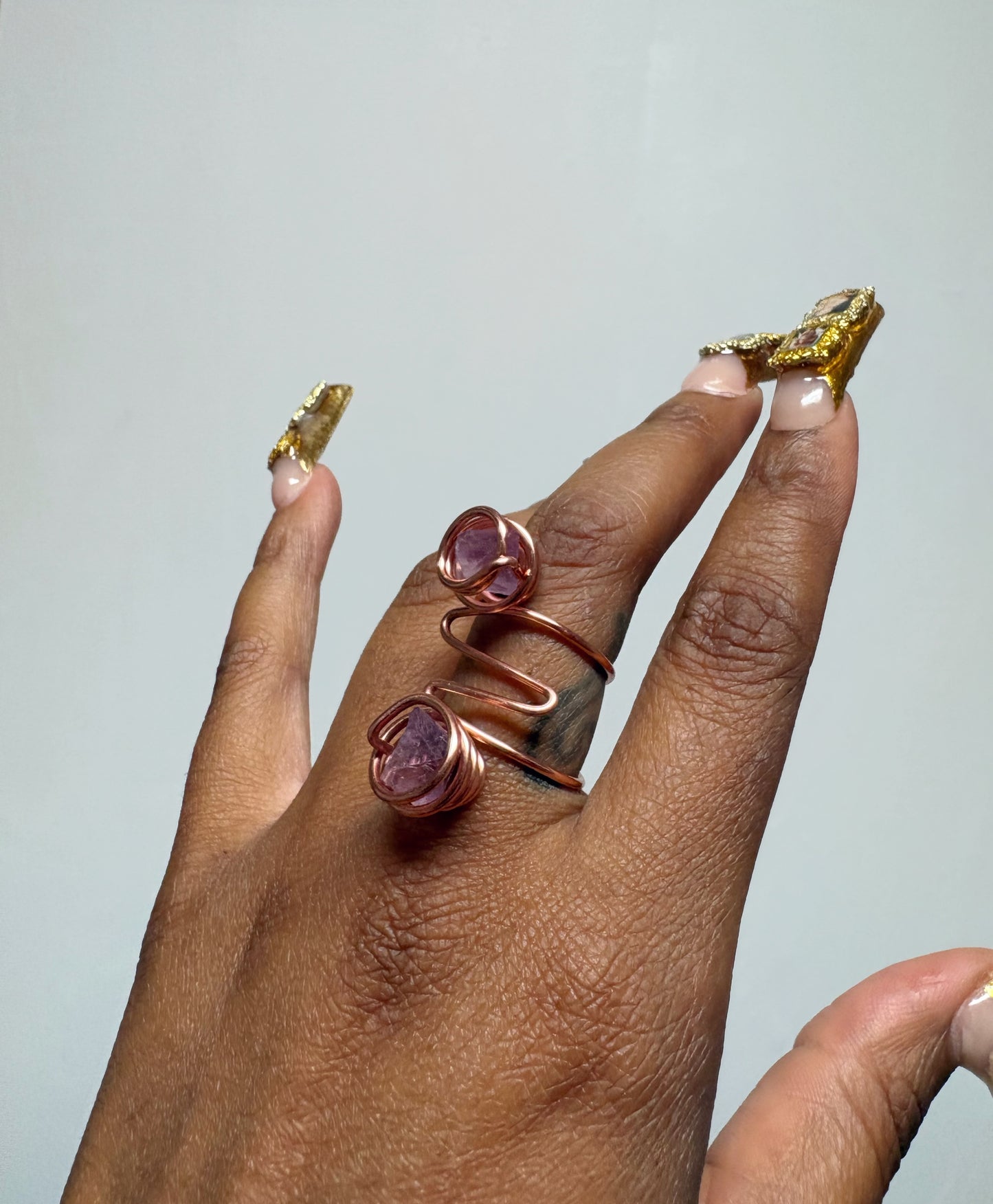 Double Fluorite Ring