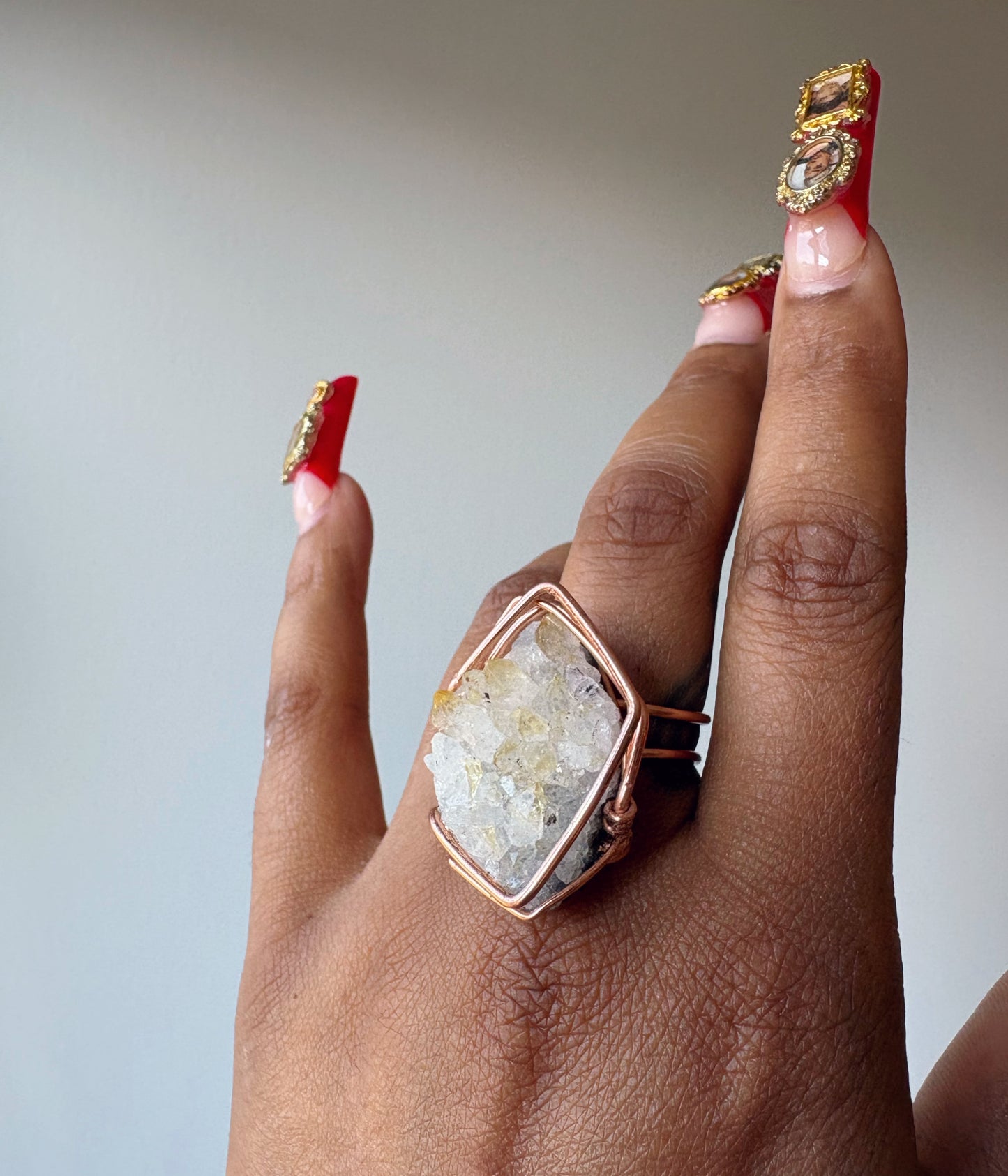 Light Citrine Ring