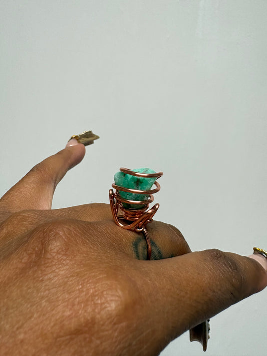 Chrysoprase Ring