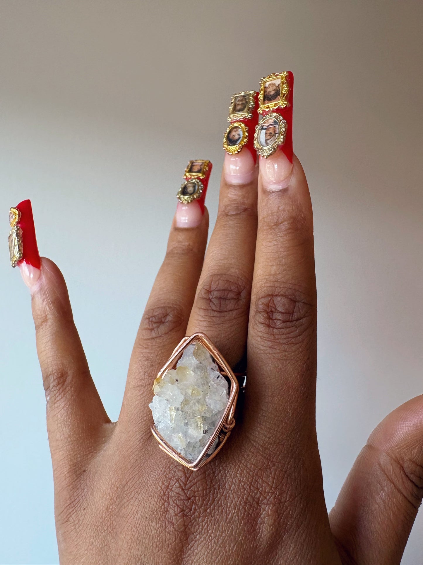 Light Citrine Ring