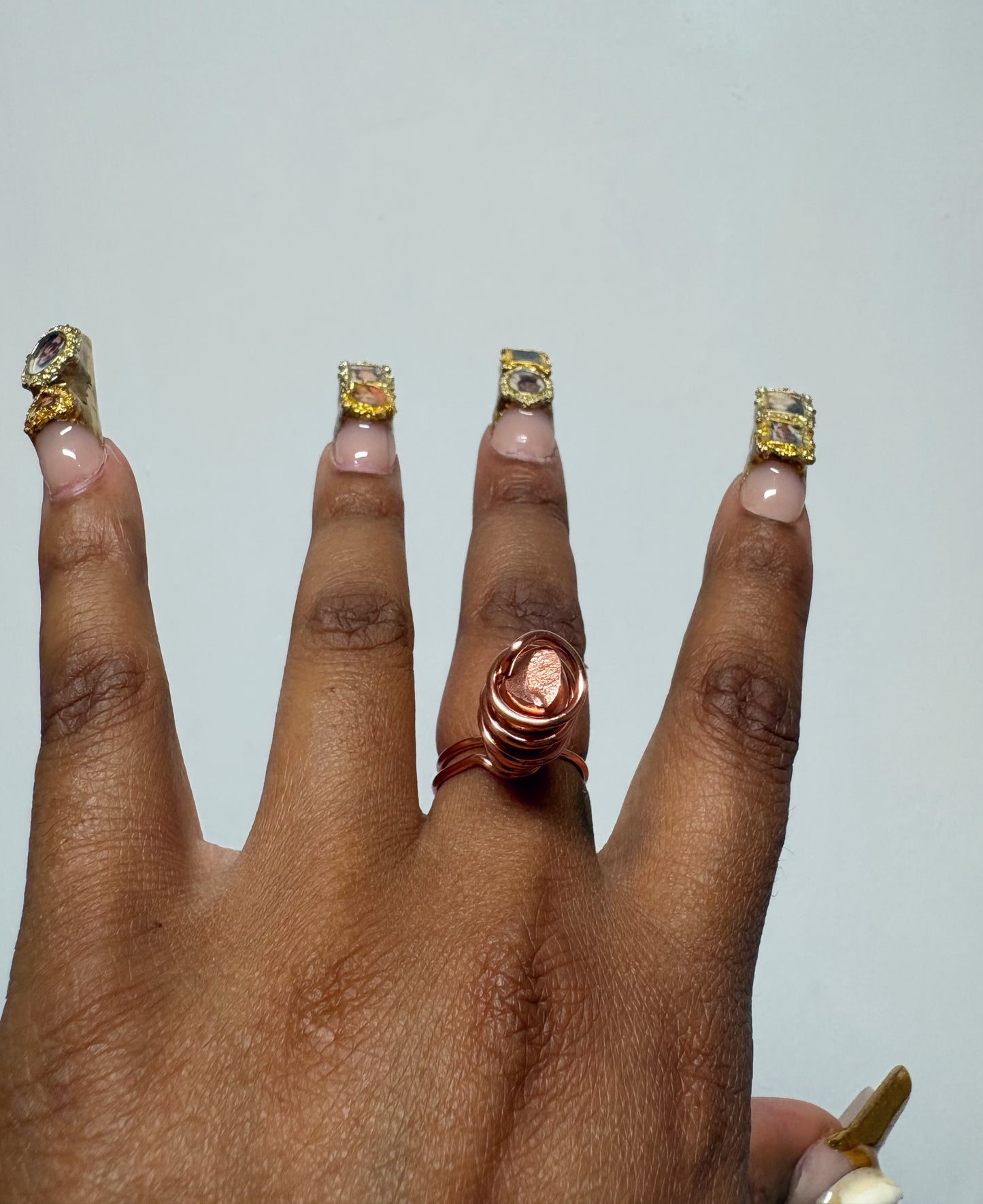 Copper Wand Ring