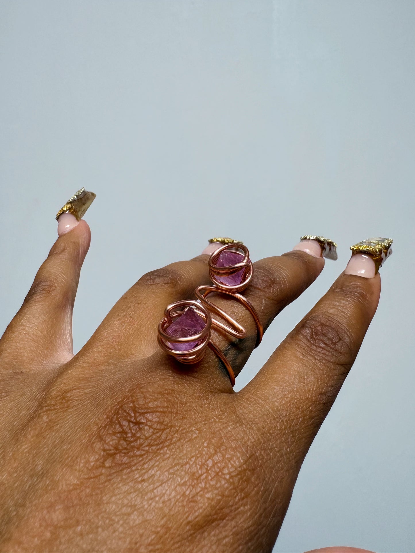 Double Fluorite Ring