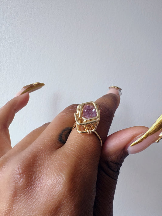 Baby Amethyst Ring