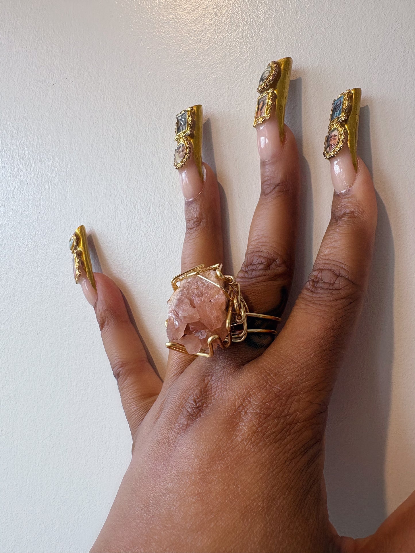 Pink Amethyst Ring