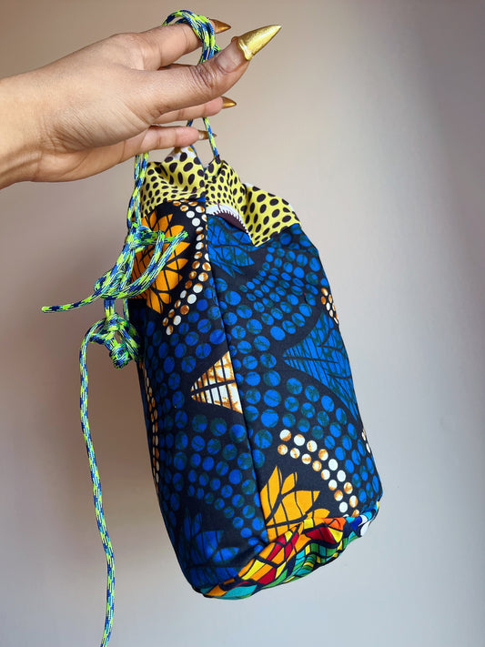 Handbag Blue Africa