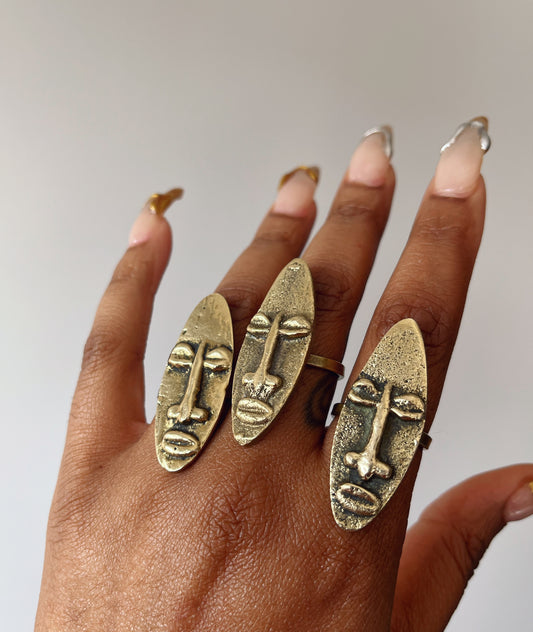 African Mask Ring2