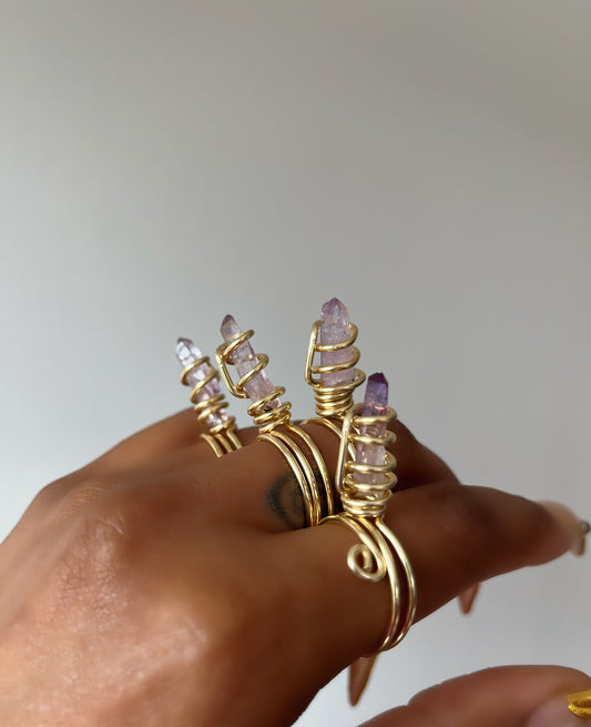 Soft Amethyst Wand