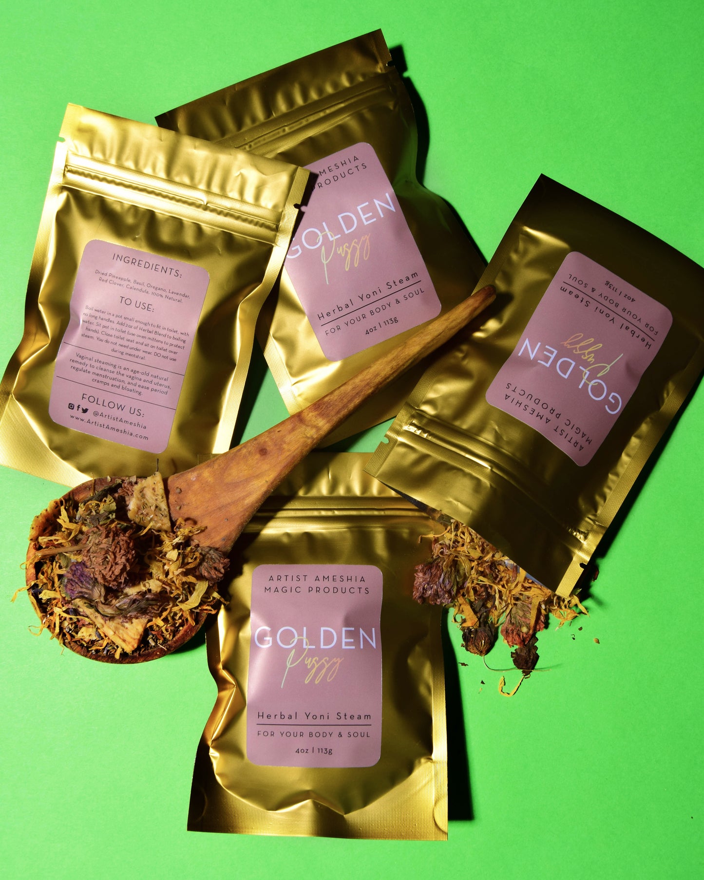Golden Pu$$y Yoni Steam