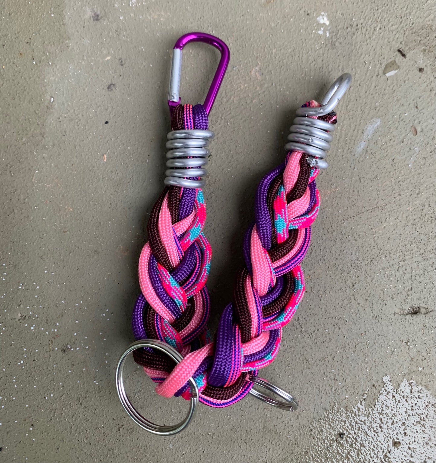 Purple/Pink Keychain