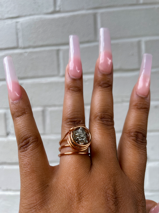 pyrite Ring